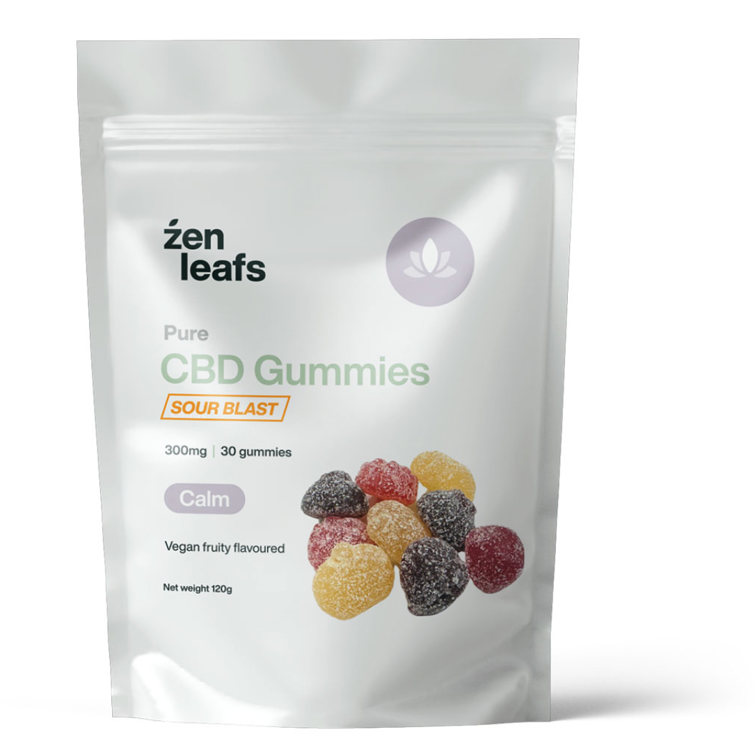 Full Spectrum Vegan CBD Gummies for Calm 300mg - Zen Leafs
