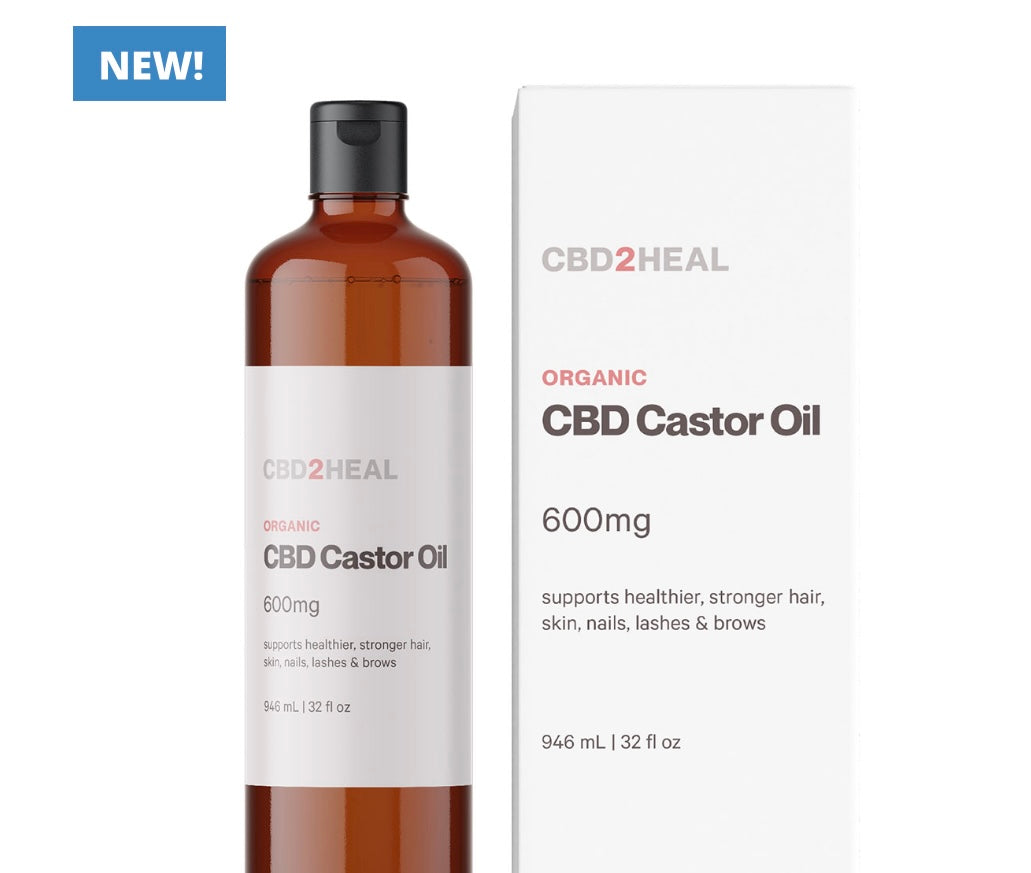 Organic CBD Castor Oil 600mg - CBD2HEAL
