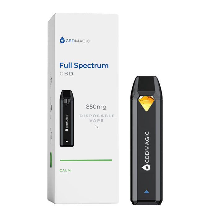 Full Spectrum CBD Vape for Calm 850mg - OG Terpene