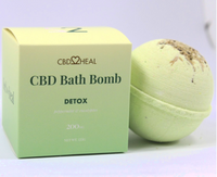 CBD Bath Bomb Detox - 200mg - CBD2HEAL