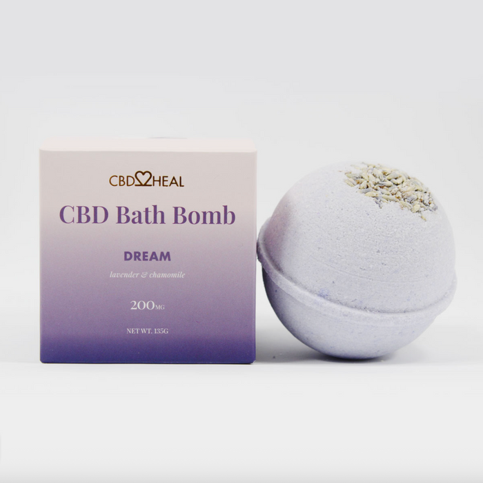 CBD Bath Bomb Dream  - 200mg - CBD2HEAL