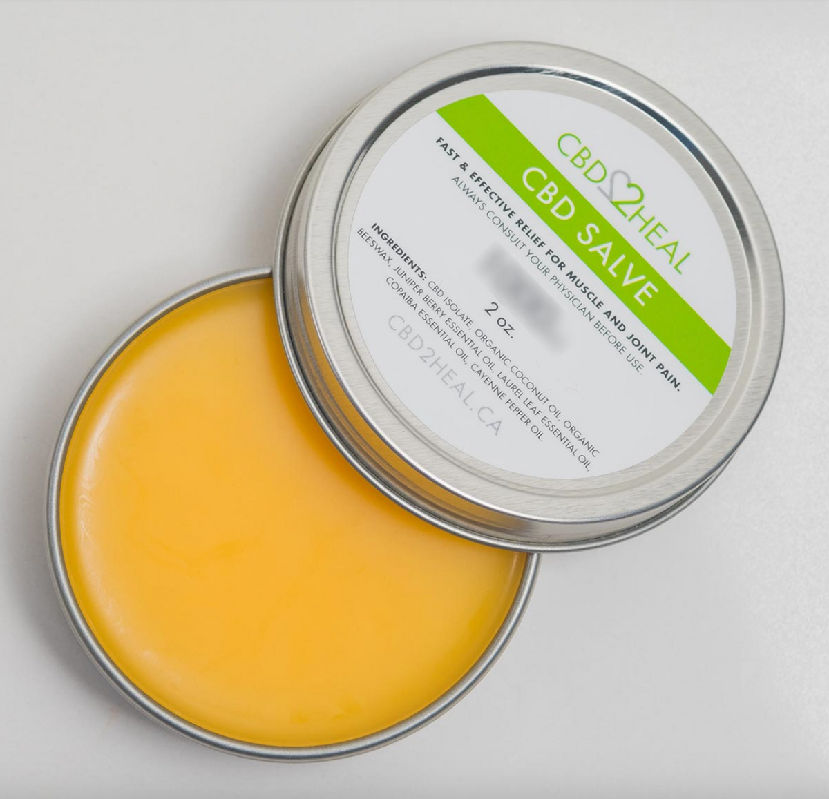 CBD Healing Salve Cream 500mg (CBD2HEAL)