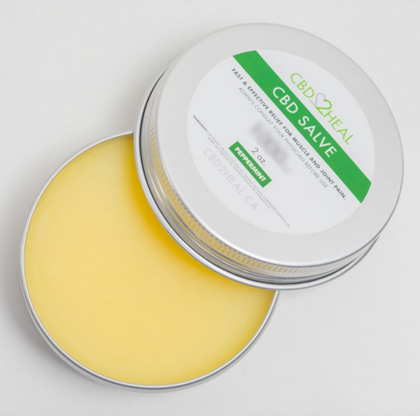 CBD Healing Salve Peppermint - 1000mg (CBD2HEAL)