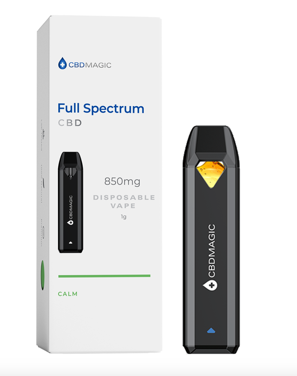 Full Spectrum CBD + CBG Vape for Calm 850mg - OG Terpene