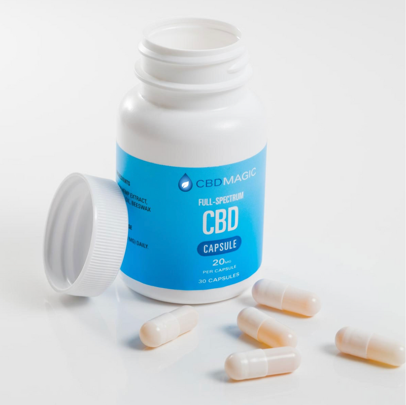 CBD Pills for Pain – Full Spectrum CBD Capsules 600mg