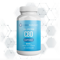 CBD Pills for Pain – Full Spectrum CBD Capsules 600mg