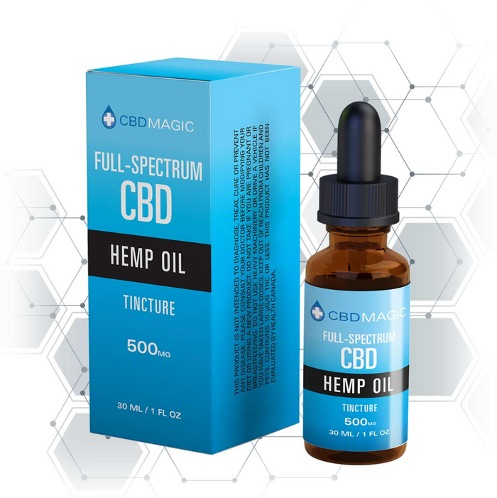 Full Spectrum CBD Oil 500mg - CBD Magic