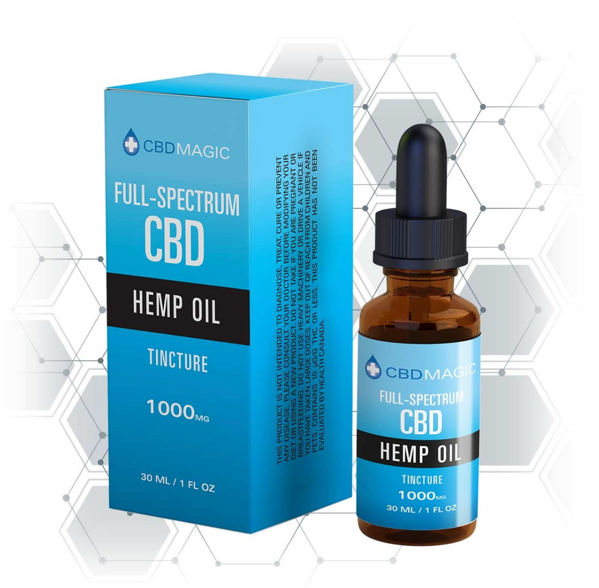 Full Spectrum CBD Oil 1000mg - CBD Magic