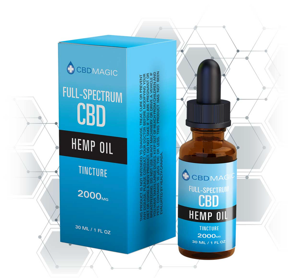 Full Spectrum CBD Oil 2000mg - CBD Magic