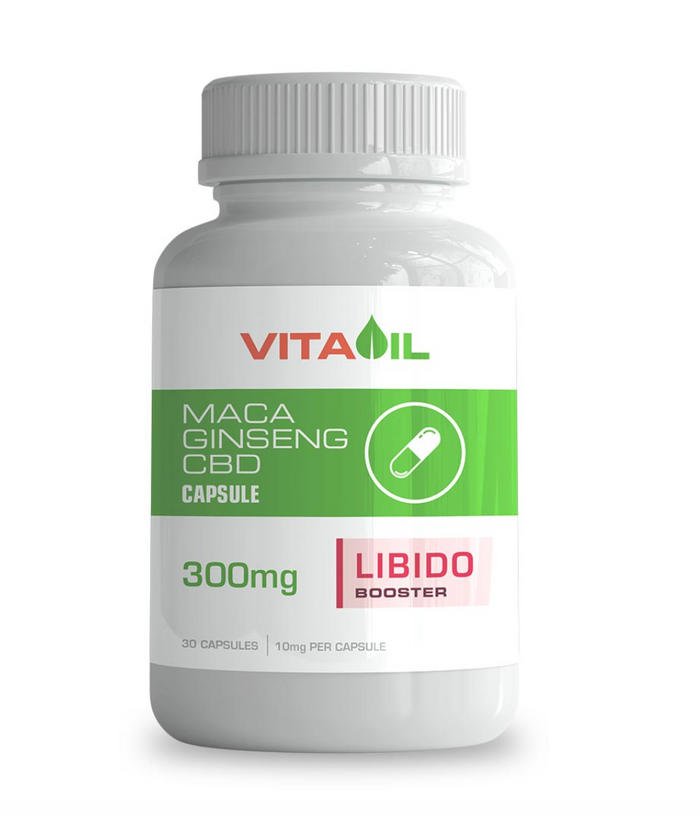 CBD Libido Booster Capsules - 300mg - VitaOil