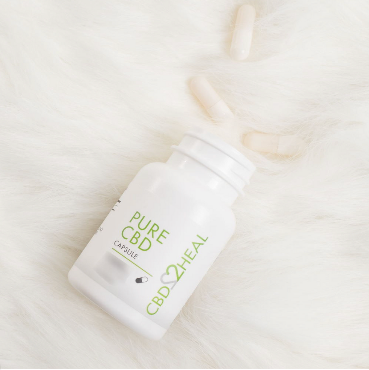 Pure CBD Isolate Capsules 4000mg - CBD2HEAL