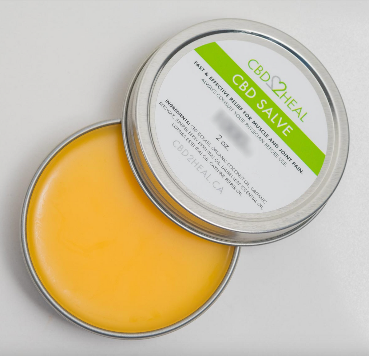 CBD Healing Salve Cream 2000mg (CBD2HEAL)