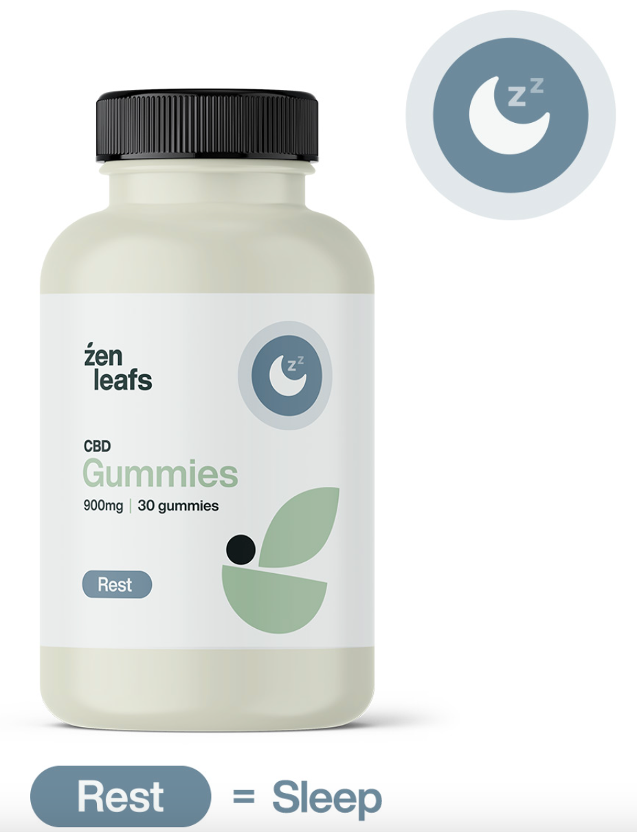 CBD Gummies for Sleep 900mg (Zen Leafs)