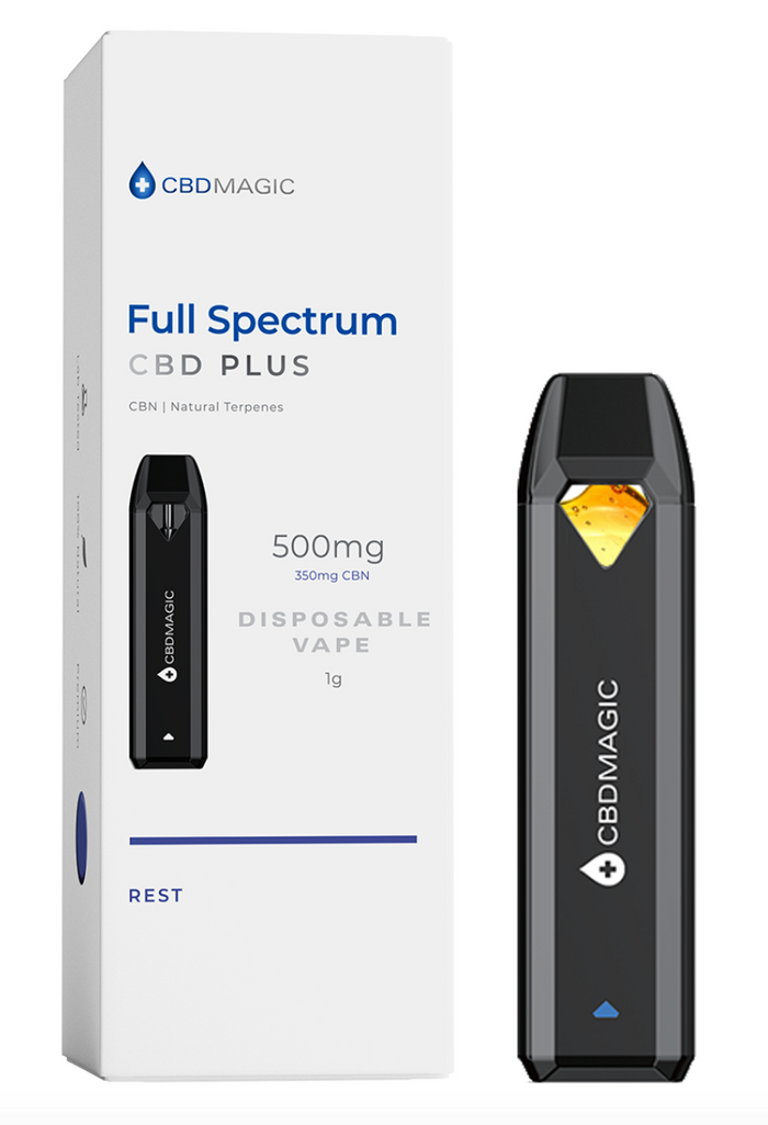 Full Spectrum CBD + CBG Vape for Rest 850mg - OG Terpene