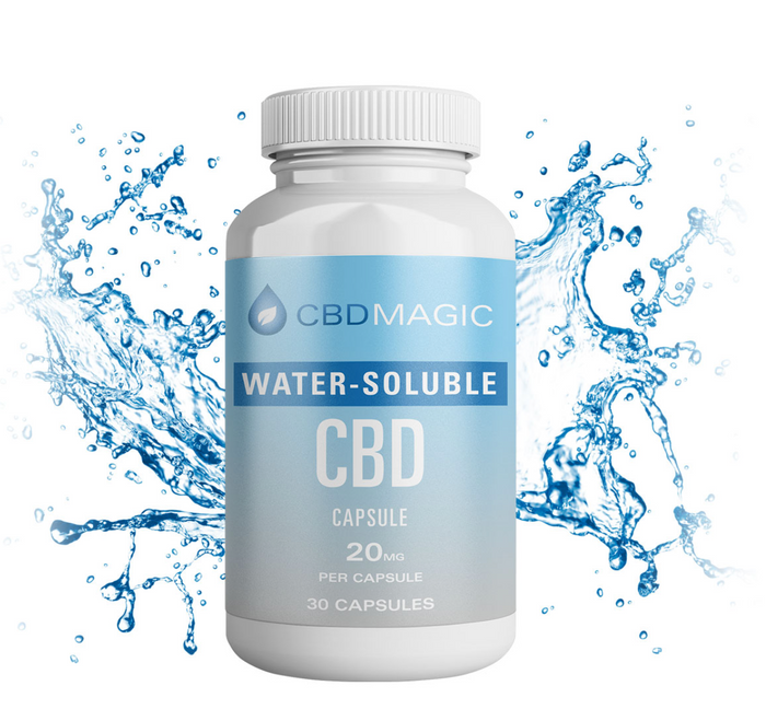 CBD Water Soluble Capsules - 600mg
