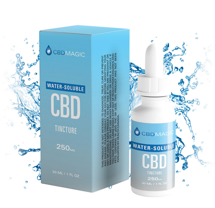 Water Soluble CBD Oil Tincture 250mg (Add to Drink)